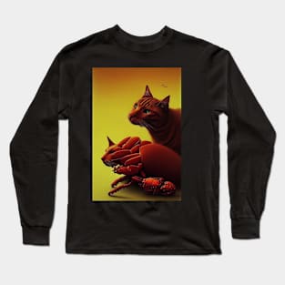 Magic Intercrossed Animal Long Sleeve T-Shirt